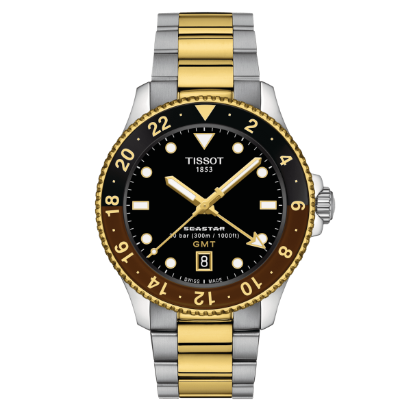 Tissot Seastar T120.852.22.051.00 1000 Diver Quarz GMT