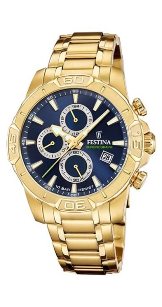 Festina Chrono F207055 vergoldet